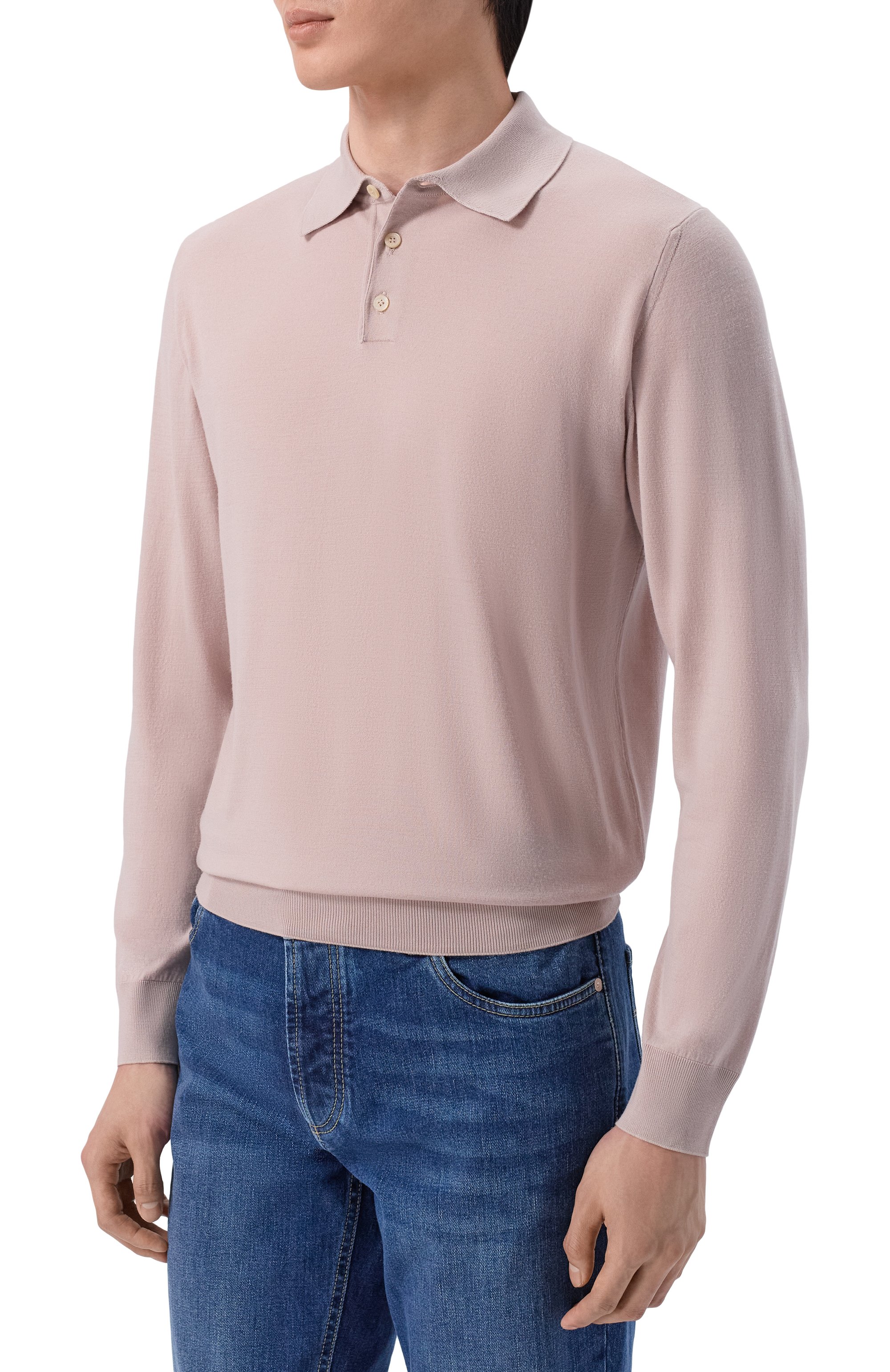 Шерстяное поло COLOMBO, арт. MA00227/2-80APL, фото 3