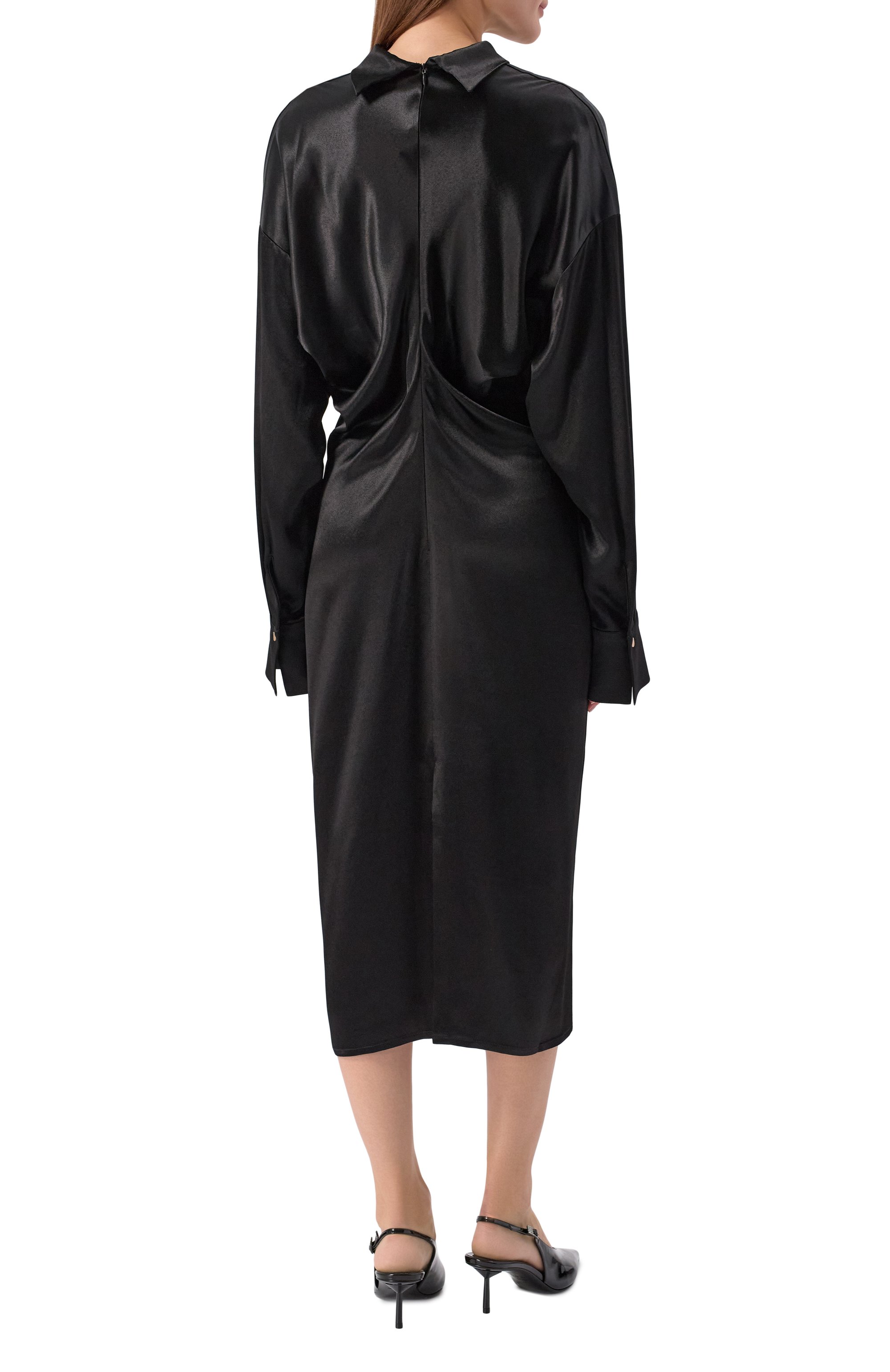 Атласное платье SEVEN LAB, арт. 225-S-W-11-90-010, фото 4