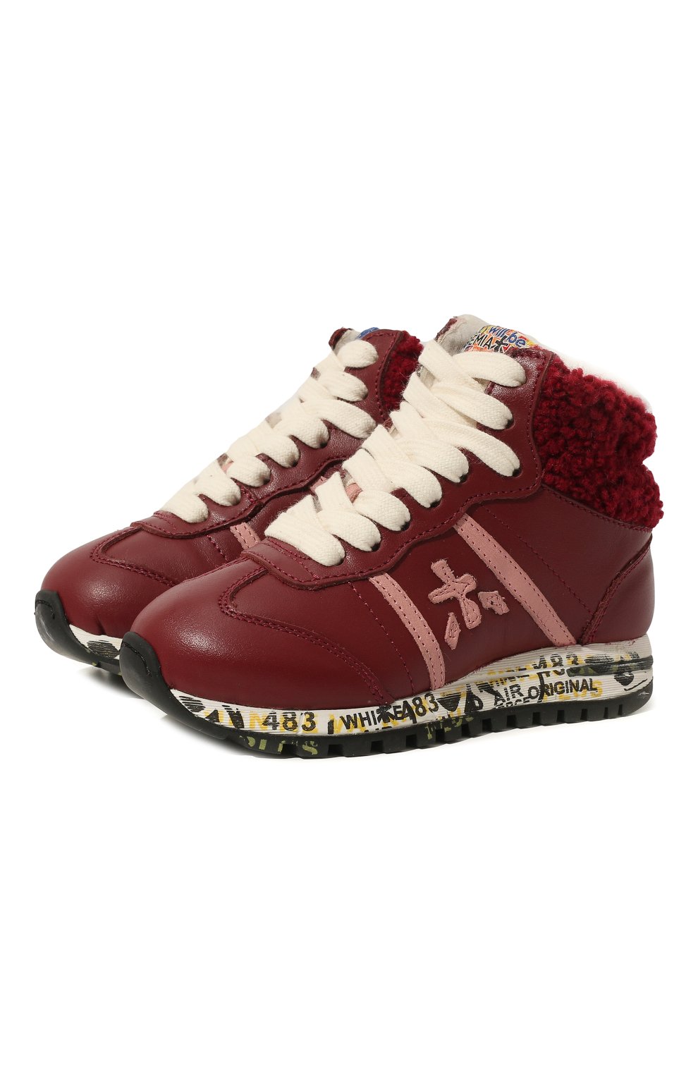 Высокие кроссовки из кожи PREMIATA WILL BE, арт. ADAM M/16M81714/T0D, фото 1