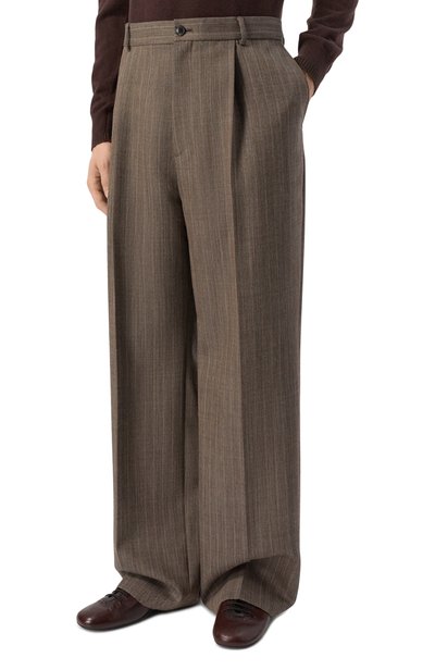 Шерстяные брюки DRIES VAN NOTEN, арт. 020908/4042, фото 3