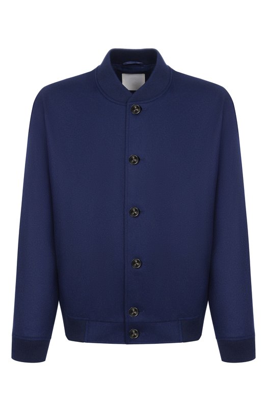 Шерстяной бомбер 12 STOREEZ 135899 Синий 135899