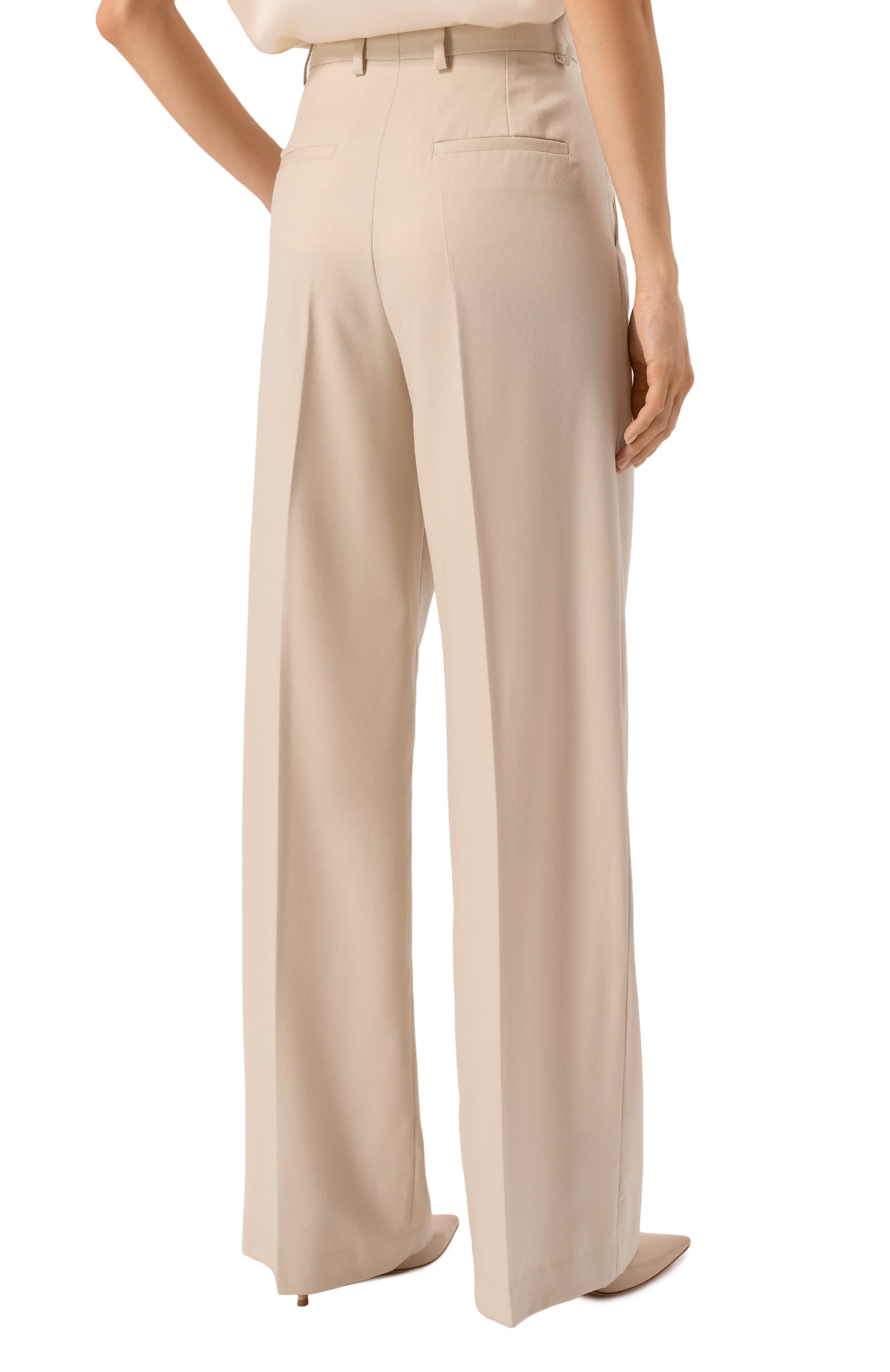 Шерстяные брюки MVST, арт. TR0USERN0PLEATS899.610/6273, фото 4