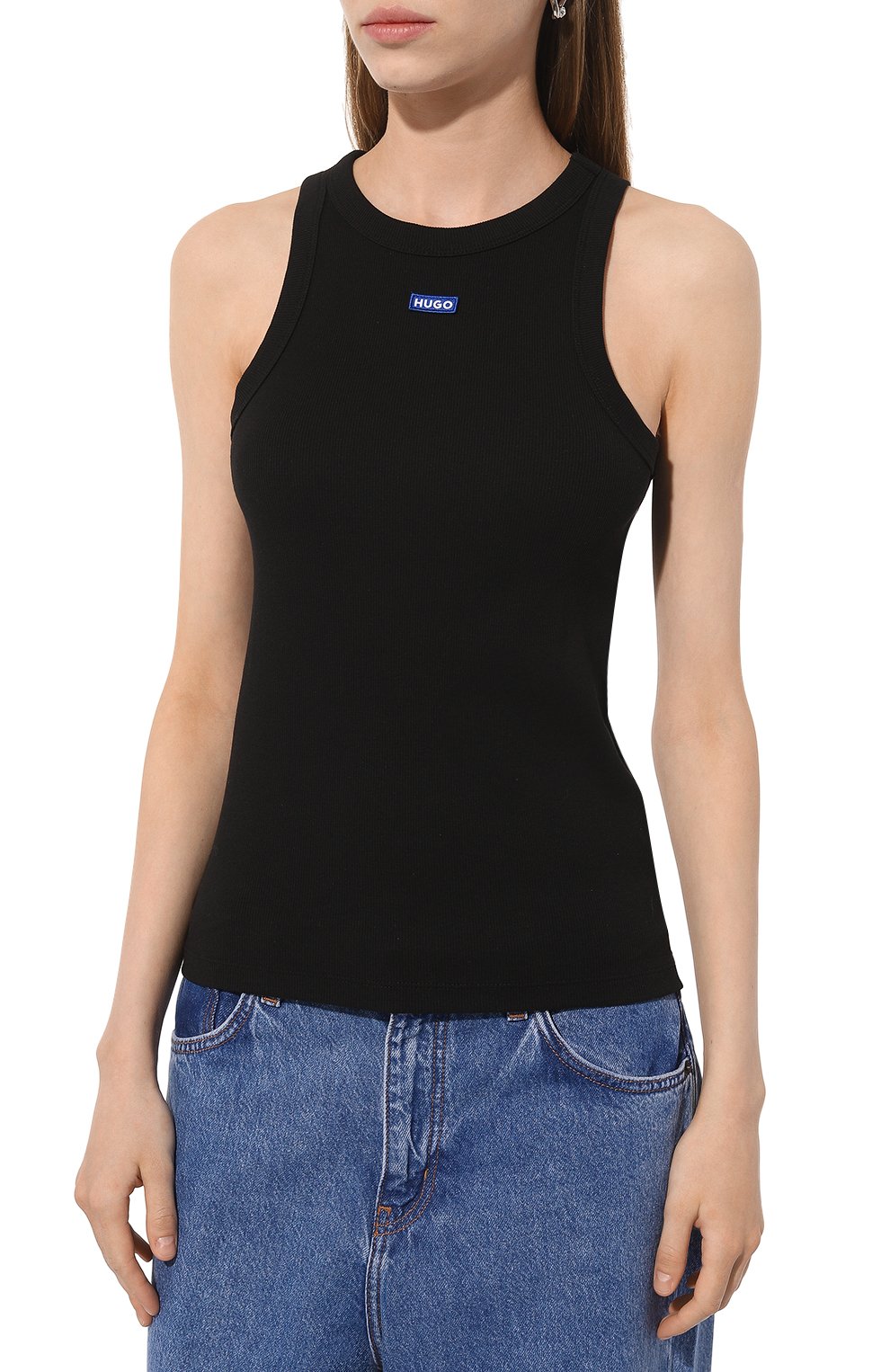 Хлопковая майка HUGO BLUE, арт. 50508857, фото 3