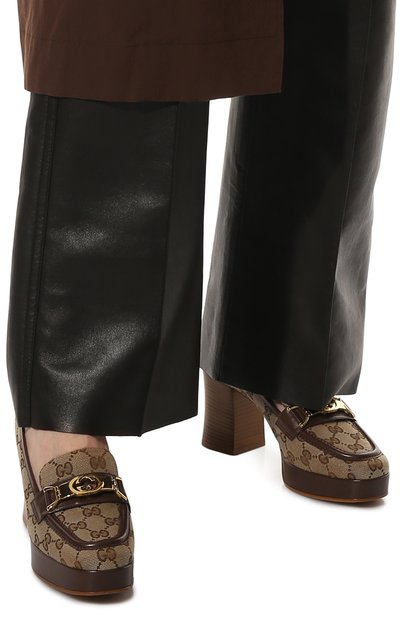 Текстильные туфли GUCCI, арт. 677490/KY980, фото 3
