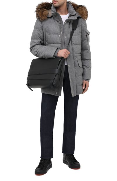 Утепленная парка на молнии с капюшоном MONCLER, арт. D2-091-42387-20-549TT, фото 2