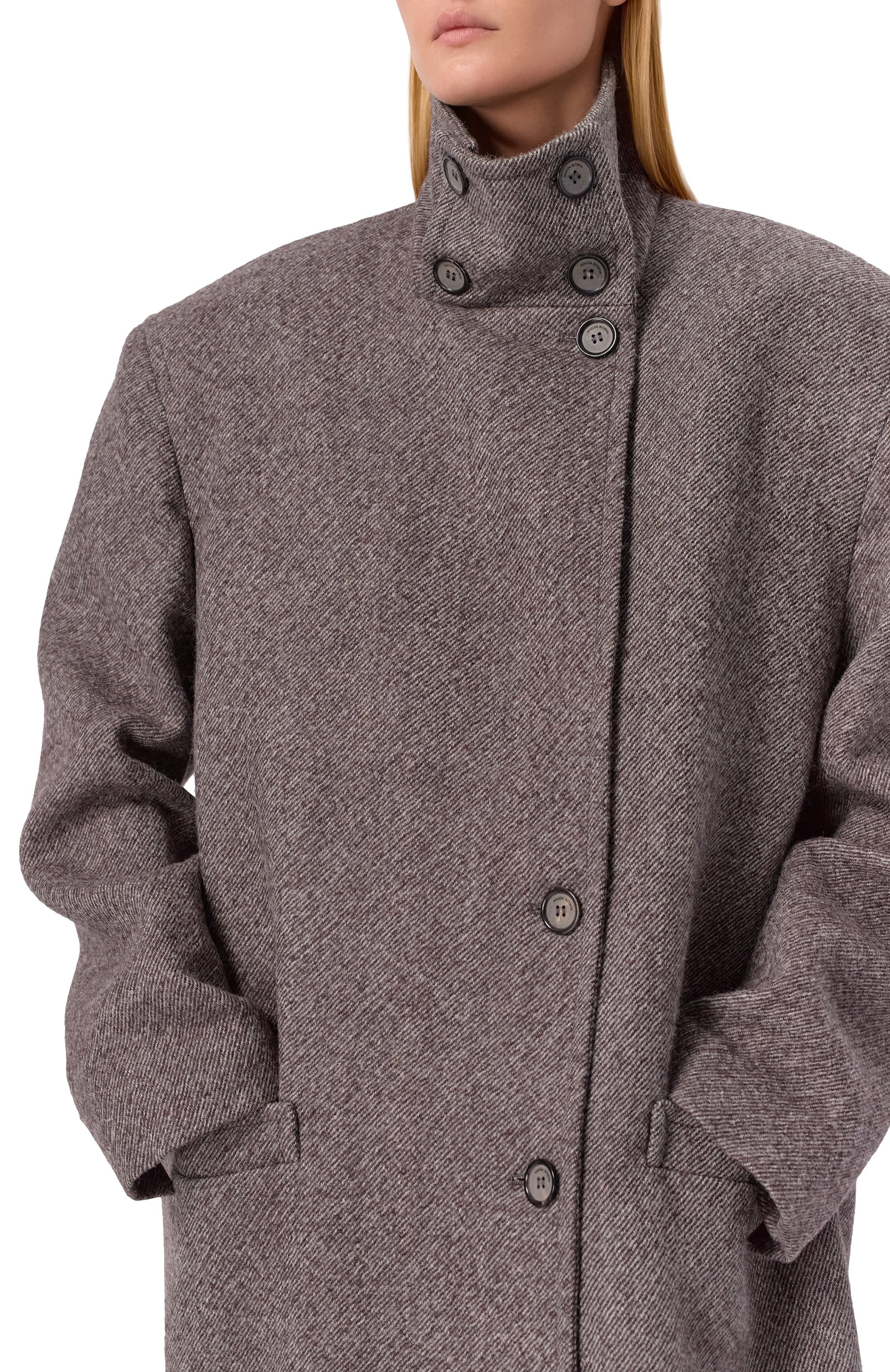 Шерстяное пальто MAGDA BUTRYM, арт. 265925, фото 5