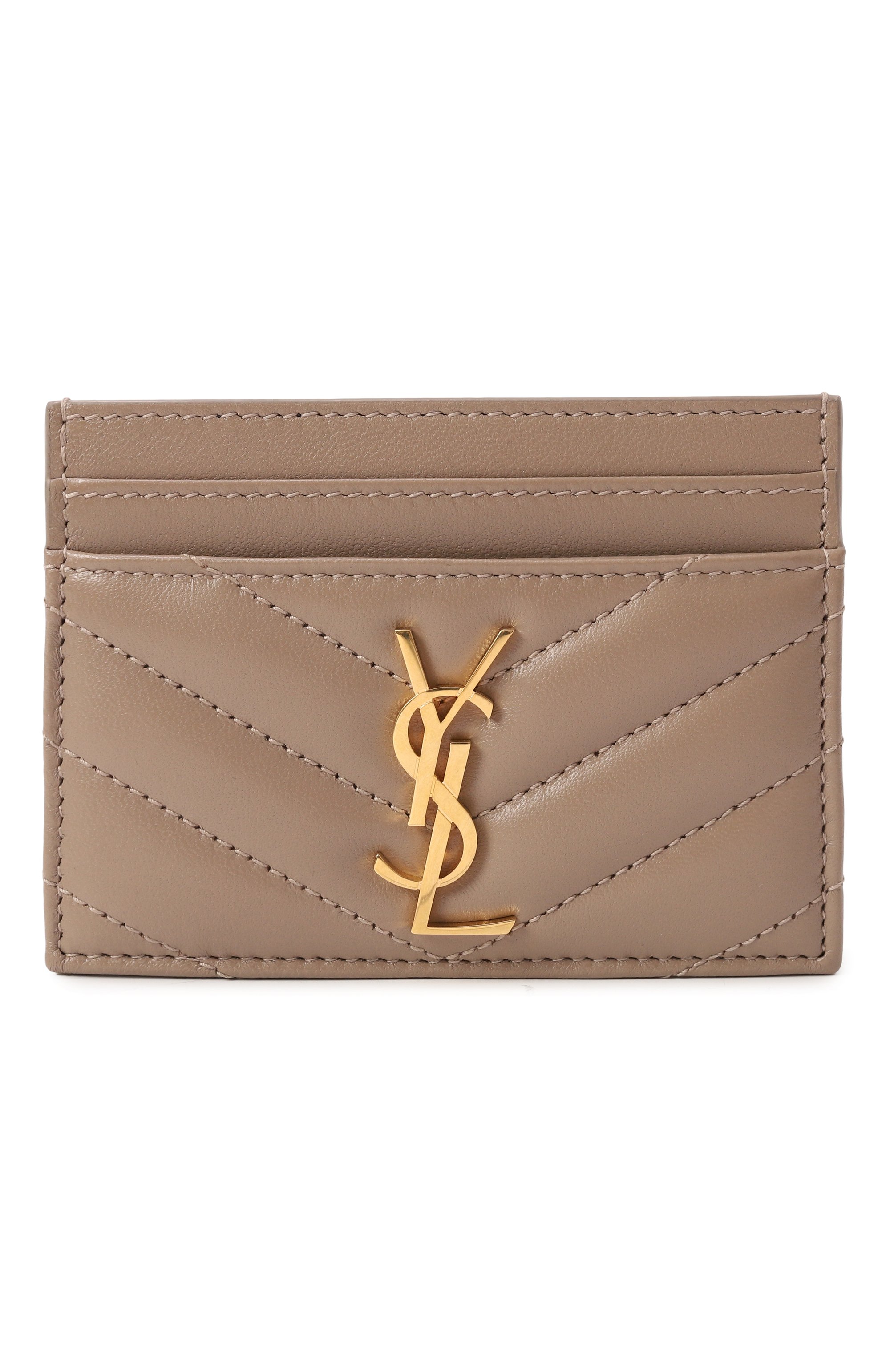 Кожаный футляр для кредитных карт SAINT LAURENT, арт. 423291/AAA44, фото 1