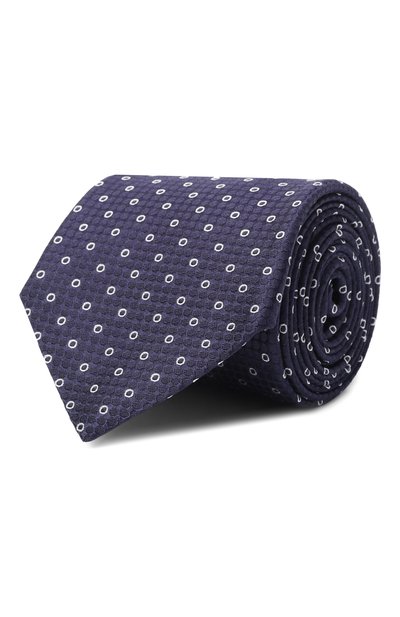 Мужской шелковый галстук CANALI, арт. 18/HJ04522