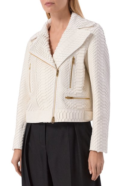 Куртка из кожи питона MVST, арт. M26.CSW.L401-3G/YLN006, фото 3