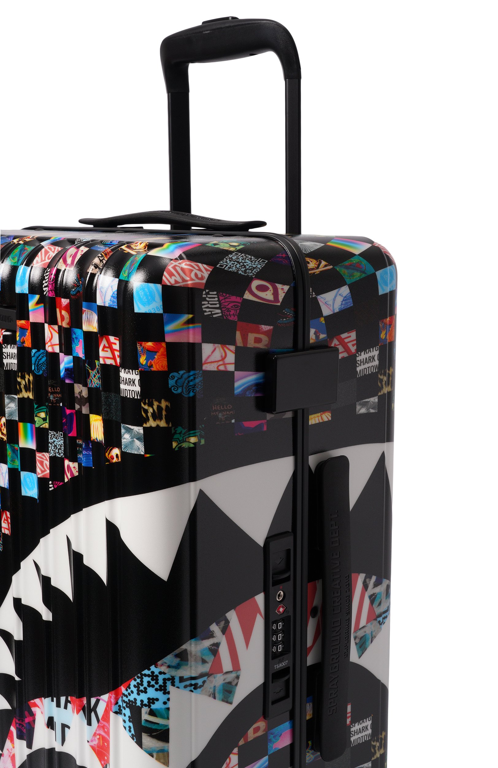 Чемодан SPRAYGROUND, арт. 910CL335NSZ/CRAZY CHECK CARRY-0N LUGGAGE, фото 3