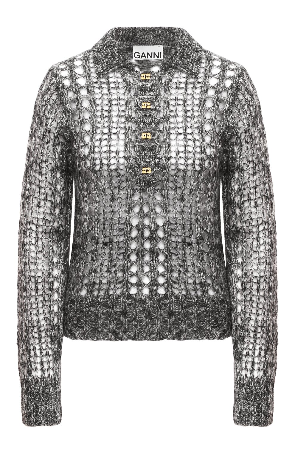 Шерстяное поло GANNI, арт. K2119, фото 1