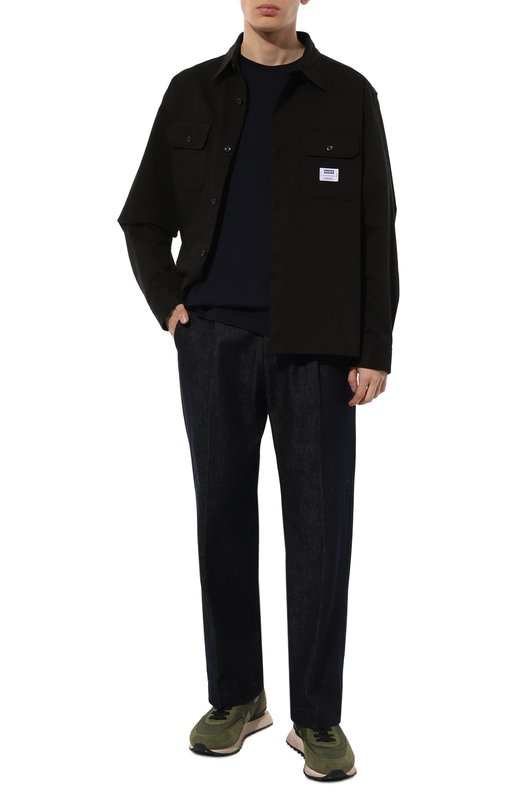 Комбинированные кроссовки Rush One Ghoud Хаки, фото 2