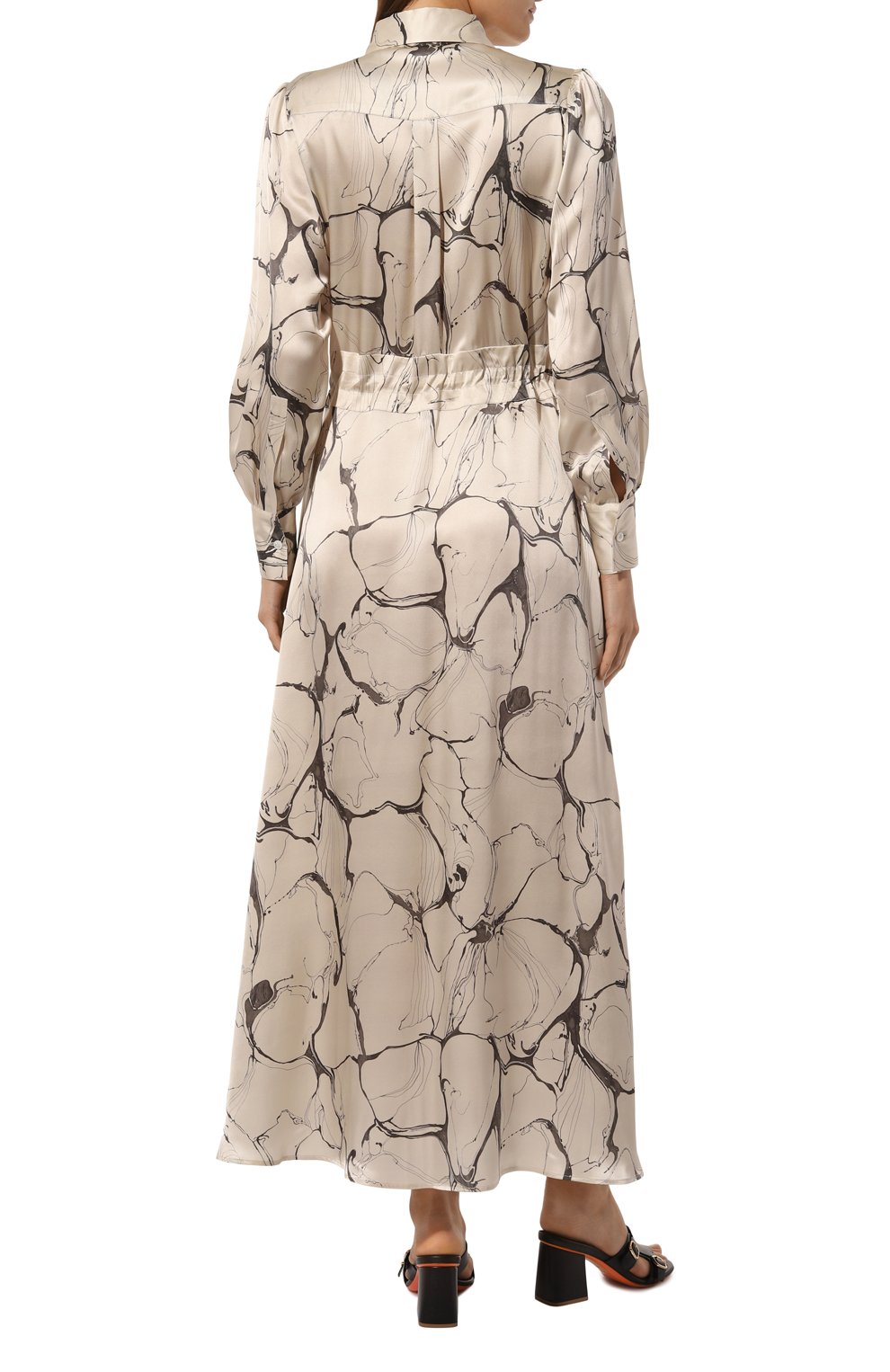 Шелковое платье KITON, арт. D58334K0561E07, фото 4