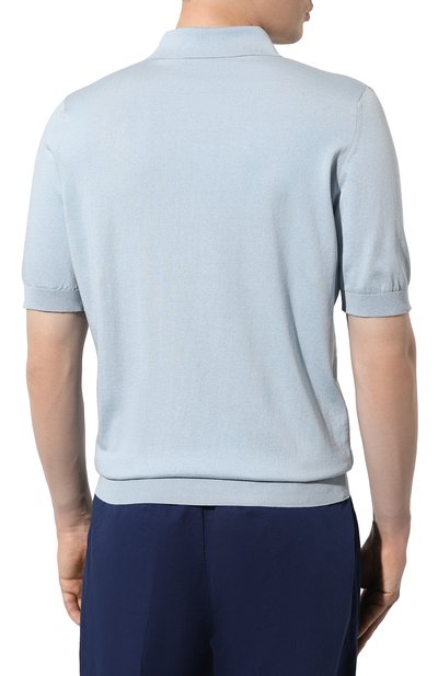 Поло из шелка и хлопка ZILLI, арт. KZP002M0153VINT00, фото 4