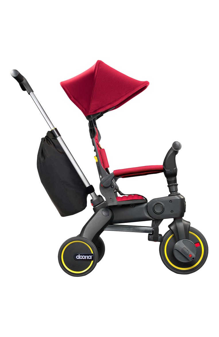 Детская складной �трехколесный велосипед doona liki trike s3 SIMPLE PARENTING красного цвета, арт. SP530-99-031-015 | Фото 2 (Региональные ограничения белый список (Axapta Mercury): Не проставлено; Нос: Не проставлено; Игрушки: Транспорт - велосипеды)