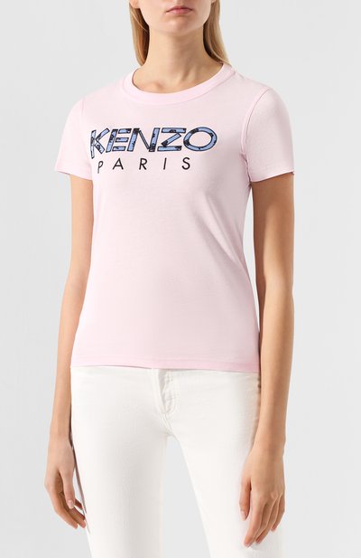 Хлопковая футболка KENZO, арт. 2TS721990, фото 3
