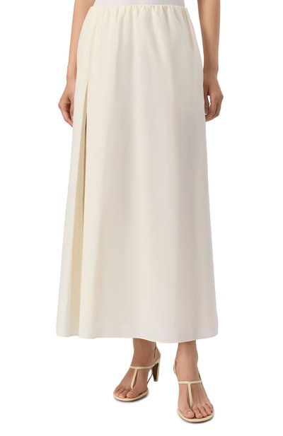 Юбка из хлопка и шелка LOULOU DE SAISON, арт. CARMEN, фото 3