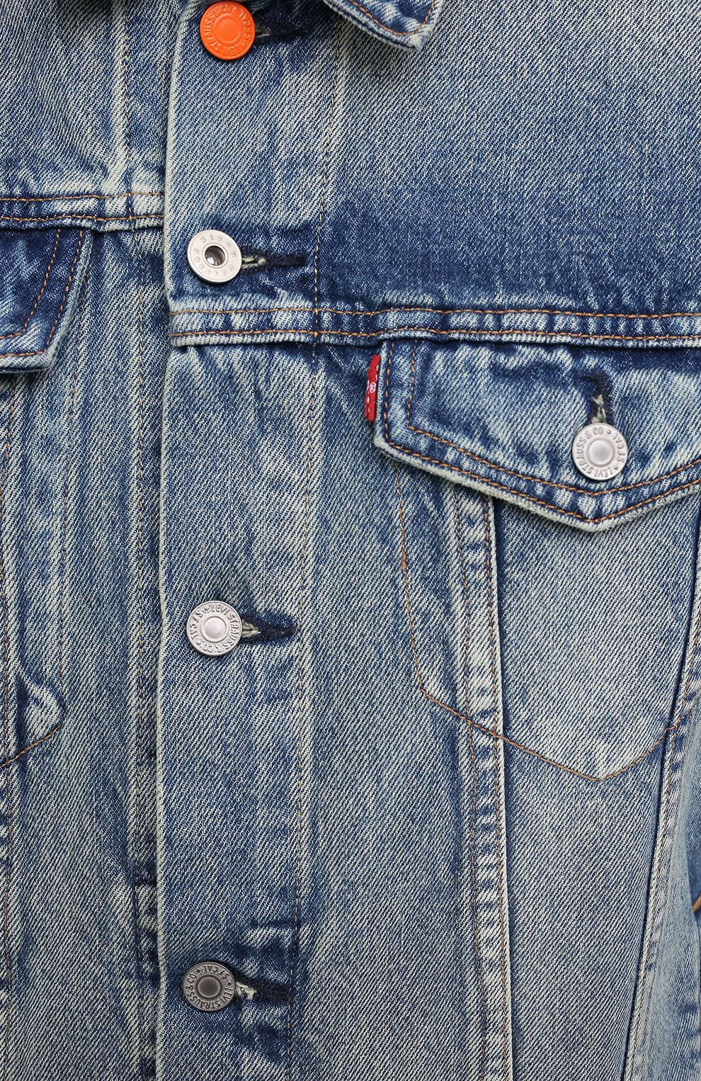 Джинсовая куртка heron preston x levi’s HERON PRESTON, арт. HMYE006S209250237388, фото 5