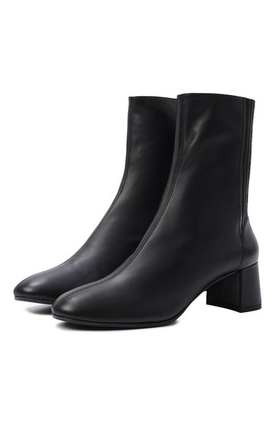 Женские кожаные ботильоны saint honore 50 AQUAZZURA, арт. SH0MIDB0-NAP-000_001