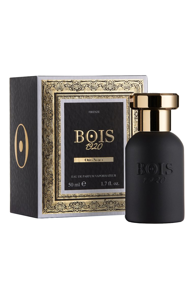 Парфюмерная вода oro nero (50ml) BOIS 1920 бесцветного цвета, арт. 8055277280459 | Фото 2 (Нос: Не проставлено; Региональные ограничения белый список (Axapta Mercury): Не проставлено; Тип продукта - парфюмерия: Парфюмерная вода; Тип аромата: Восточный, Древесный; Ограничения доставки: flammable)