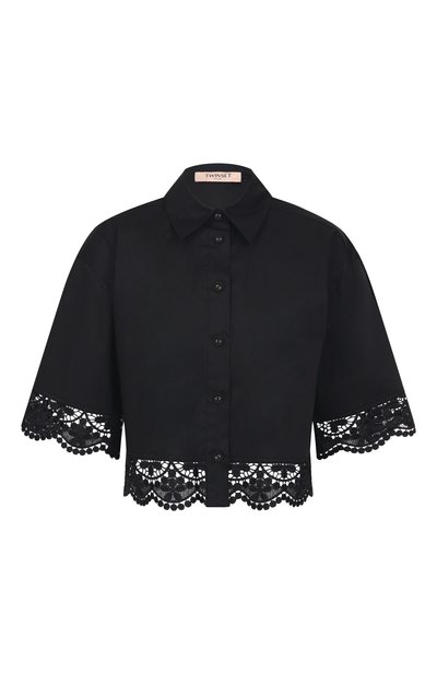 Женская хлопковая рубашка TWINSET, арт. 251TT2093