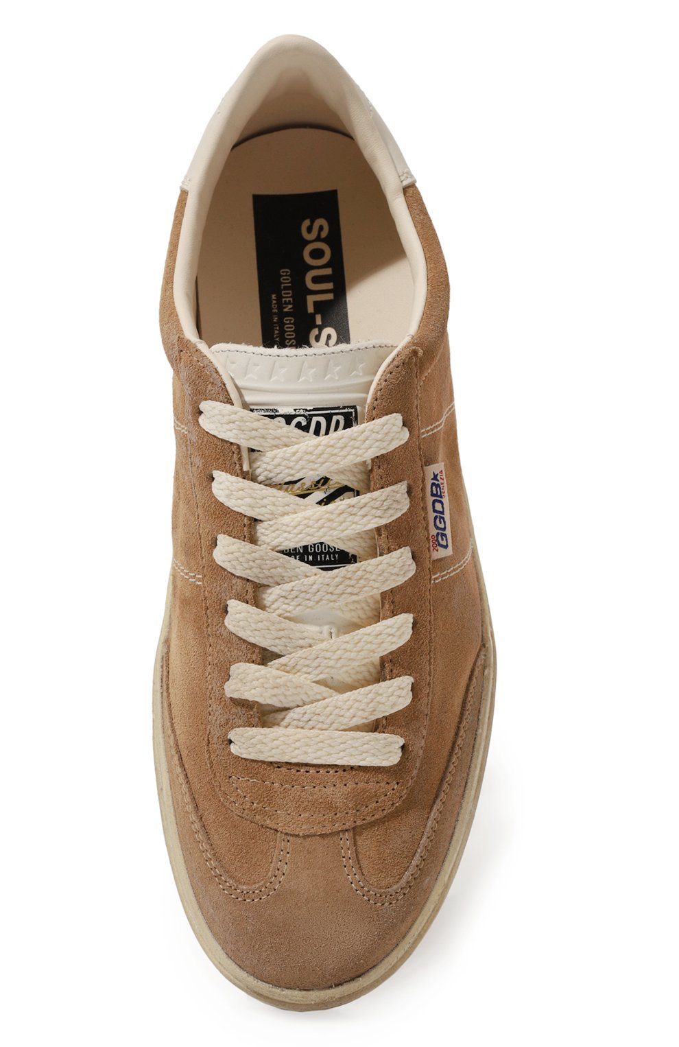 Замшевые кеды soul star GOLDEN GOOSE DELUXE BRAND, арт. GWF00464.F005048, фото 6