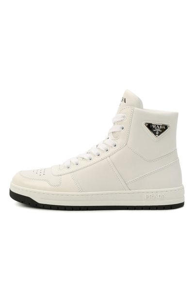 Кожаные кеды PRADA, арт. 1T793M-3LJ6-F0964-030, фото 4