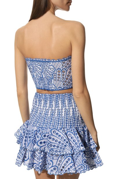 Хлопковый топ-бюстье CHARO RUIZ IBIZA, арт. 223106, фото 4