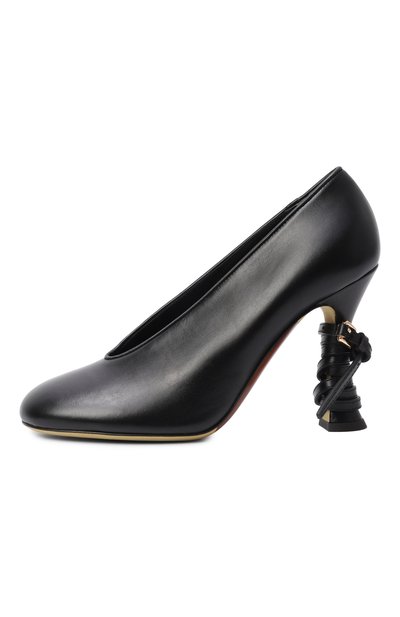 Кожаные туфли MOSCHINO, арт. MA1006AC10/MF0, фото 4