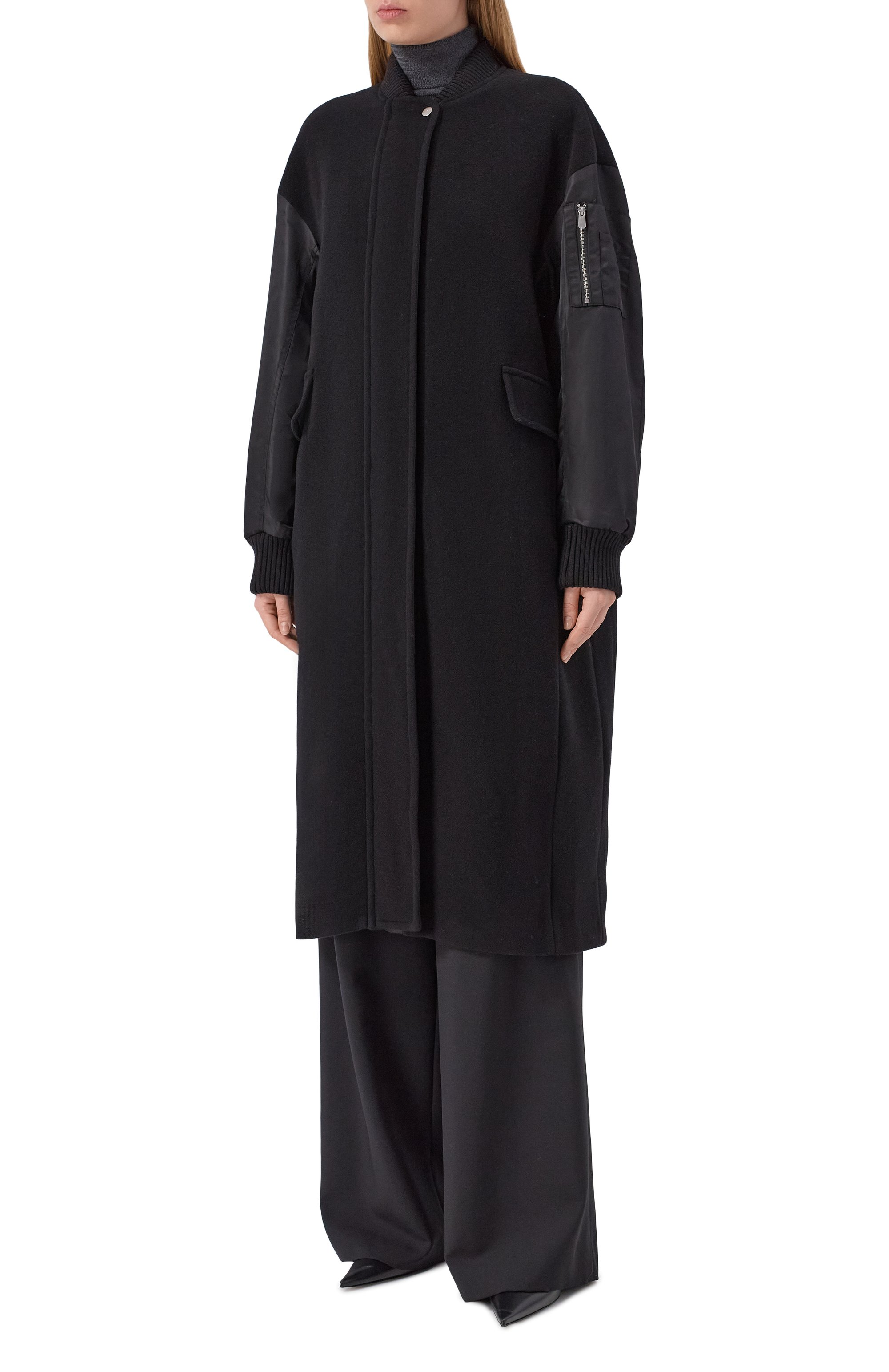 Шерстяное пальто PINKO, арт. 105640/A2SL, фото 3