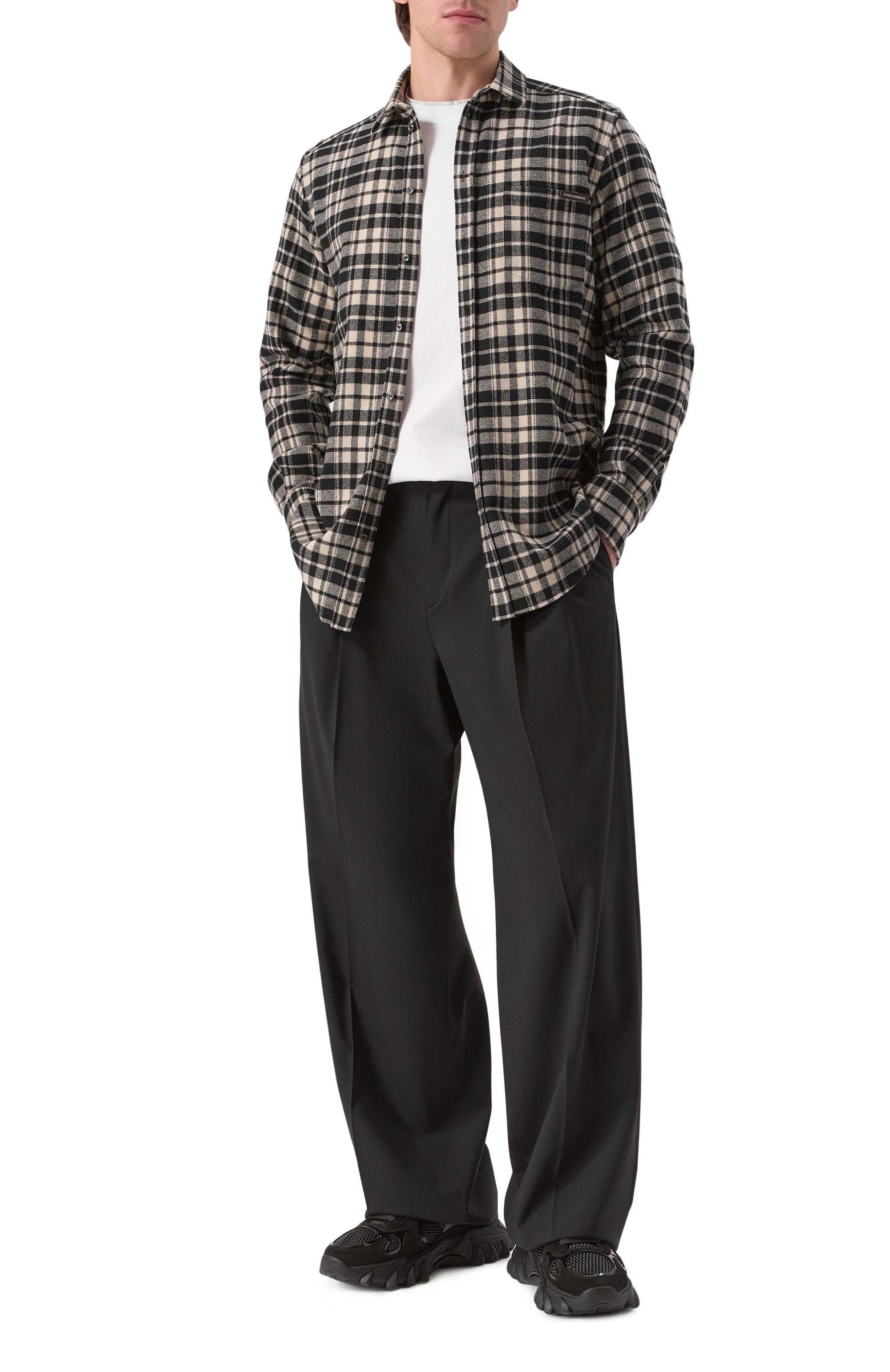 Комбинированные кроссовки b-east BALMAIN, арт. DM1VI327/THPC, фото 2