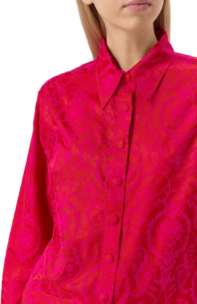 Блузка DRIES VAN NOTEN фуксия цвета по цене 99500 руб., арт. 251-010712-1529, фото 5 Блузка DRIES VAN NOTEN, арт. 251-010712-1529, фото 5