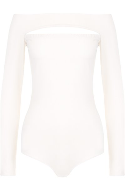 Однотонное боди с открытыми плечами MAISON MARGIELA, арт. S51NA0054/S23287, фото 1