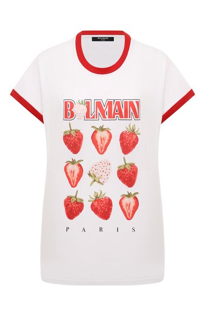 Хлопковая футболка BALMAIN, арт. DF0EF010/GE27, фото 1