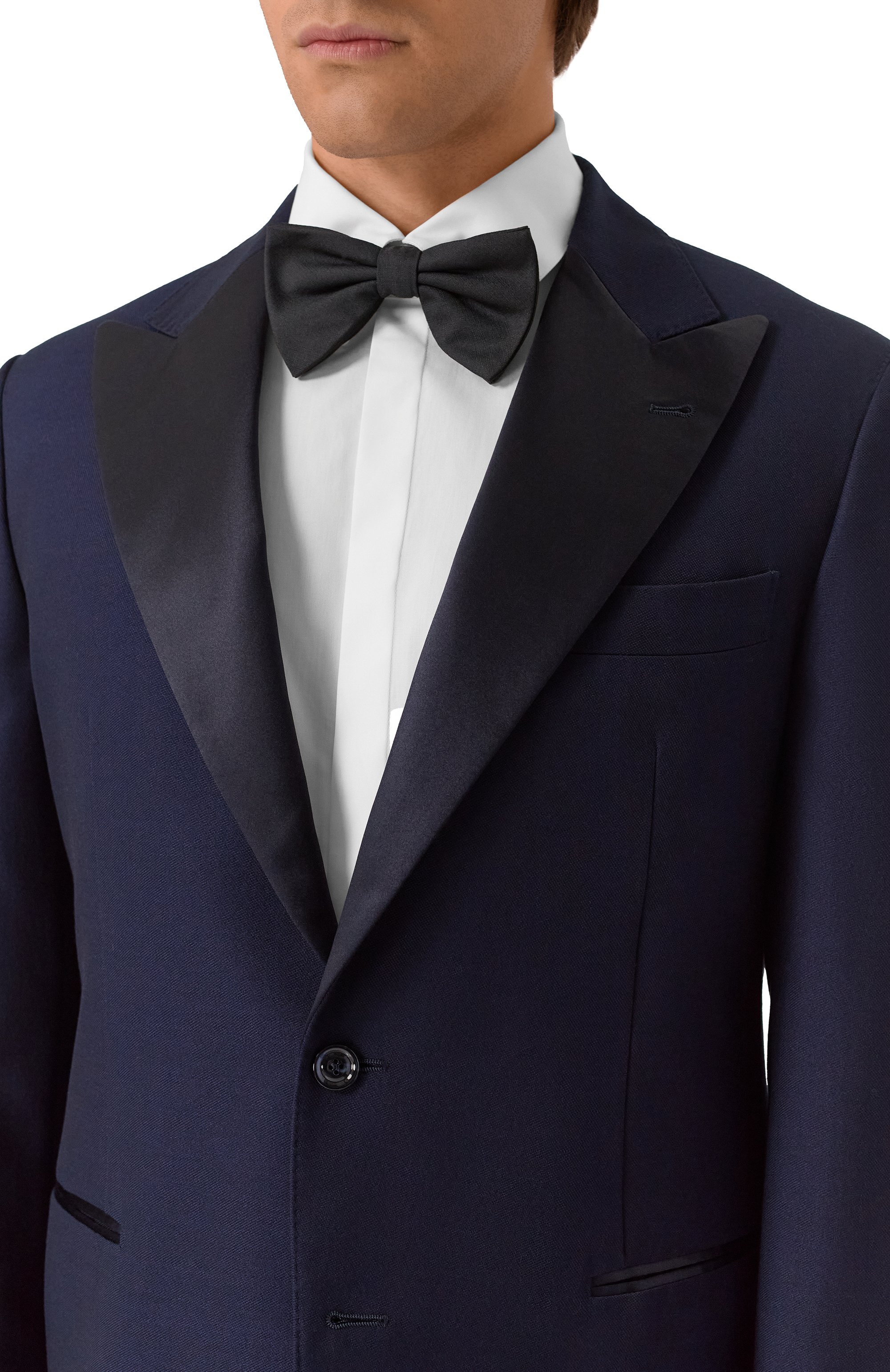 Смокинг из шелка и шерсти BRUNELLO CUCINELLI, арт. MY480AS19, фото 6