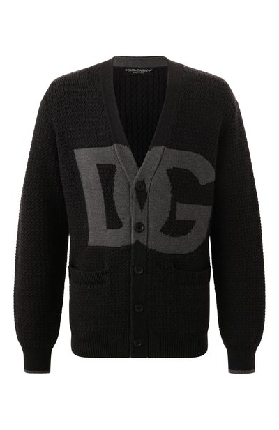 Мужской шерстяной кардиган DOLCE & GABBANA, арт. GXV13T/JCVX2