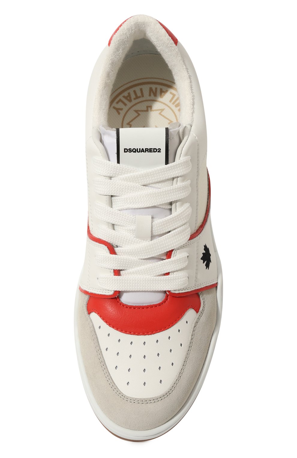 Комбинированные кеды spiker DSQUARED2, арт. SNM0315/01607269, фото 6