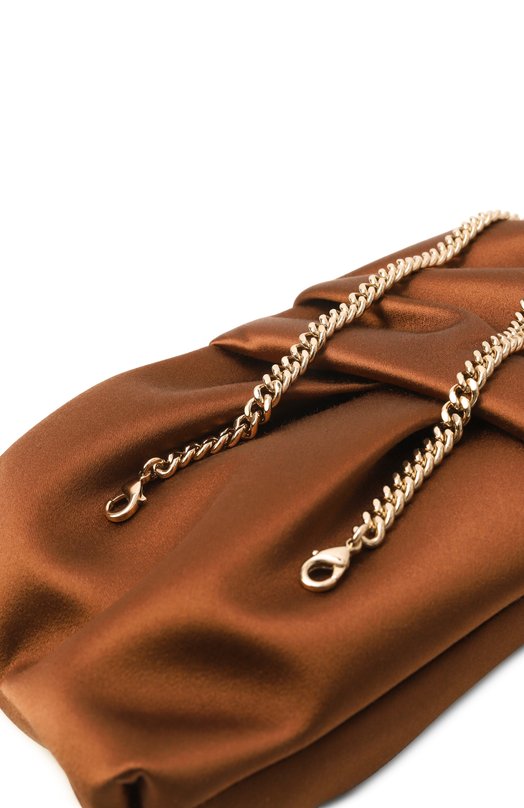 Клатч Bonny Jimmy Choo B0NNY CLUTCH/SAT Бронзовый  B0NNY CLUTCH/SAT Фото 3