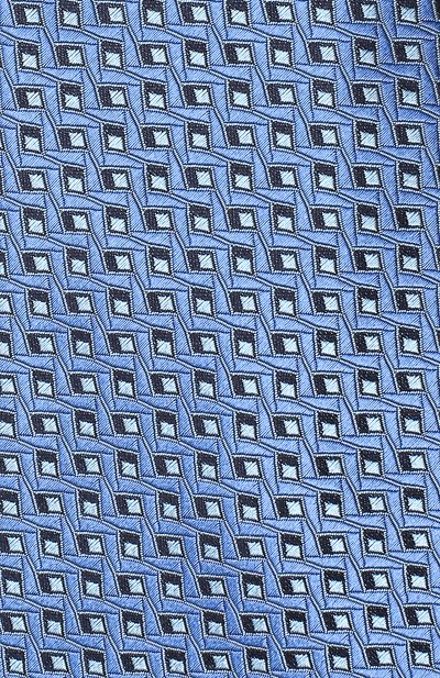 Шелковый галстук CANALI синего цвета по цене 8620 руб., арт. 18/HJ02304, фото 3 Шелковый галстук CANALI, арт. 18/HJ02304, фото 3