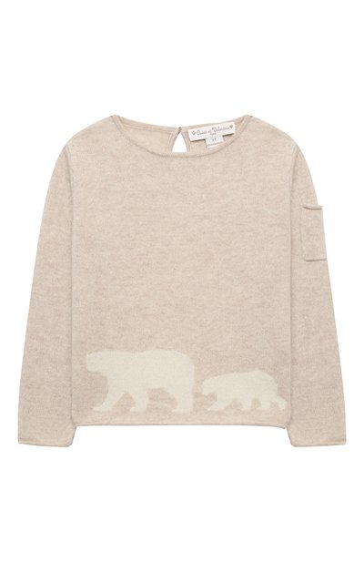 Кашемировый пу ловер OSCAR ET VALENTINE, арт. PUL01BEARM, фото 1