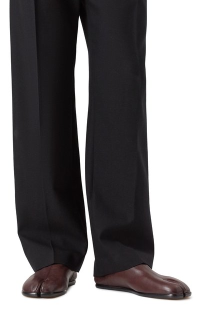 Кожаные слиперы tabi MAISON MARGIELA, арт. S57WR0051/PR058, фото 3