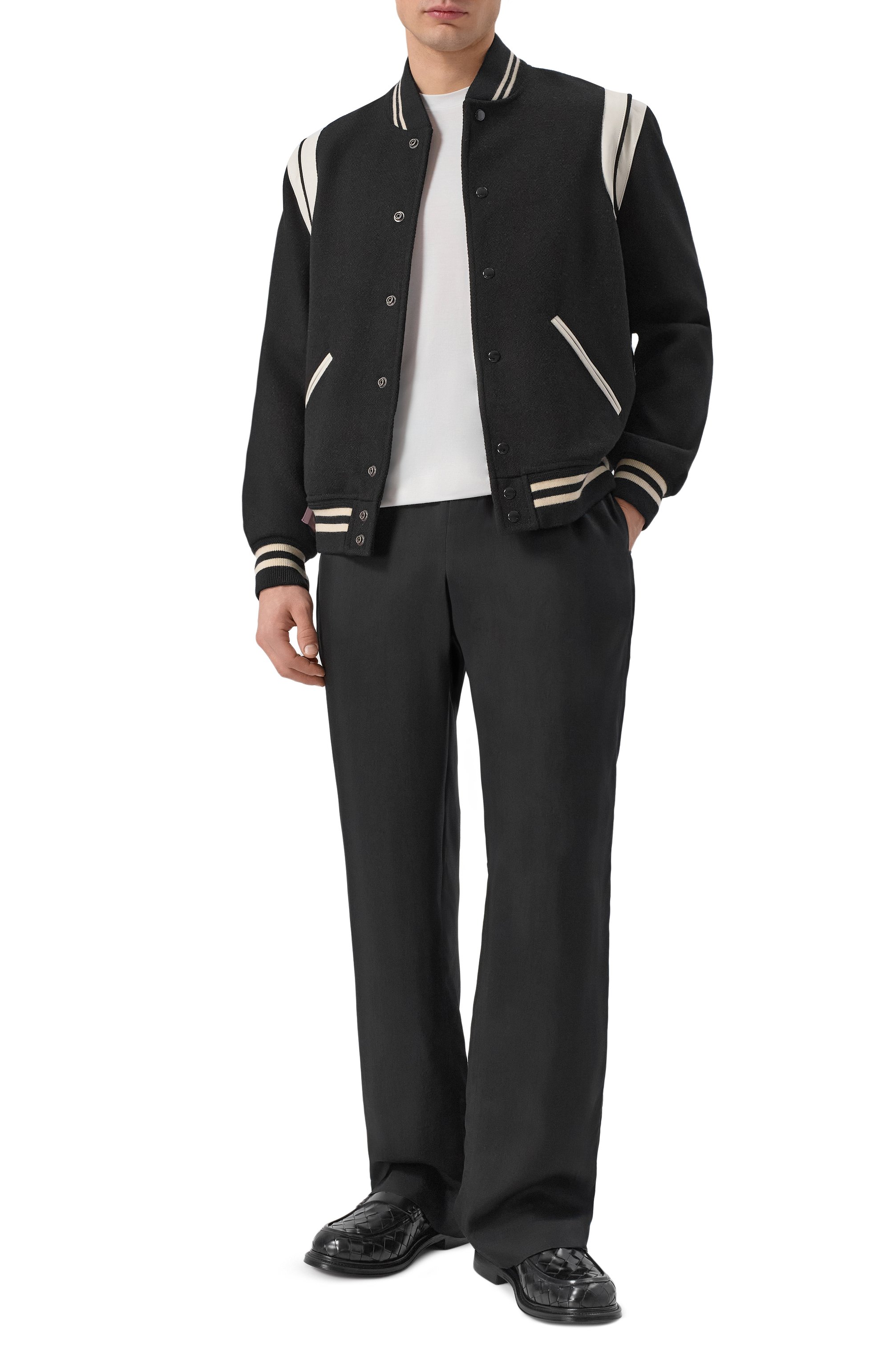 Кожаные пенни-лоферы james BOTTEGA VENETA, арт. 855165/VBPB0, фото 2