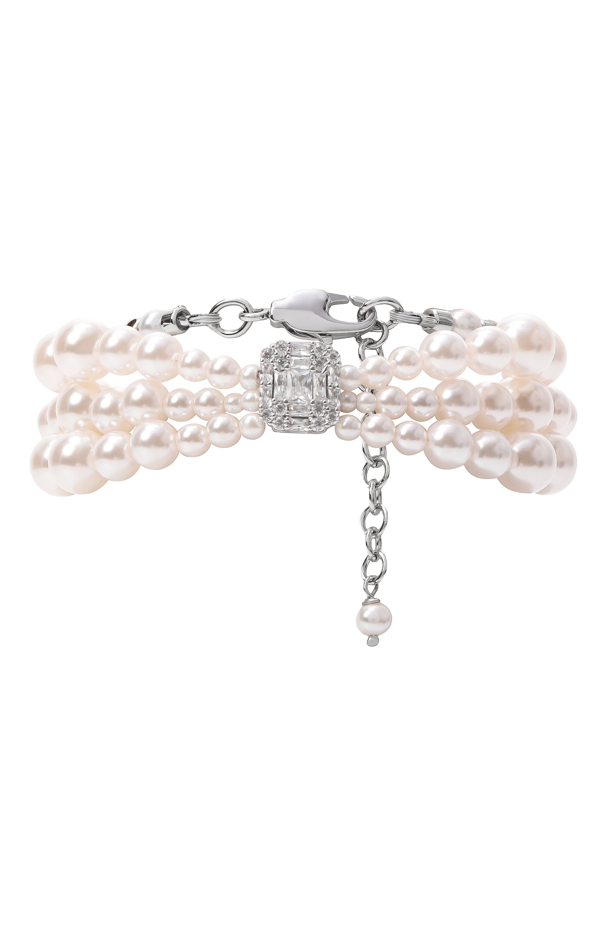 Браслет lace BLUEJAY белого цвета по цене 17600 руб., арт. BR-LC-W, фото 1 Браслет lace BLUEJAY, арт. BR-LC-W, фото 1