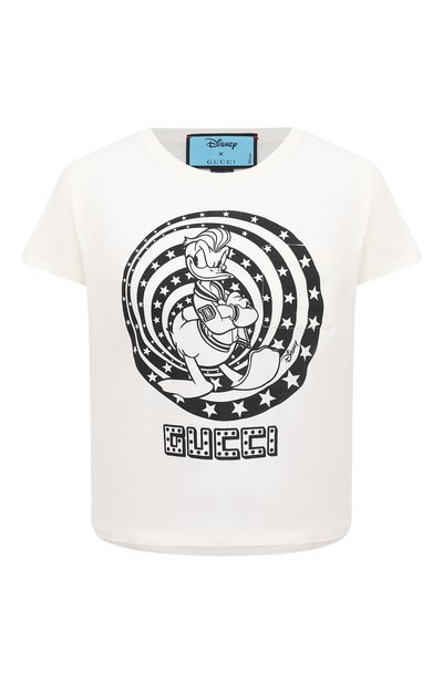 Хлопковая футболка disney x gucci GUCCI, арт. 644674/XJDBE, фото 1
