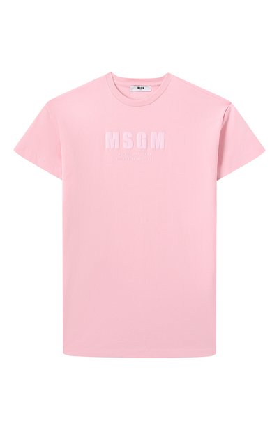 Хлопковое платье MSGM KIDS, арт. S5MSJGDR178
