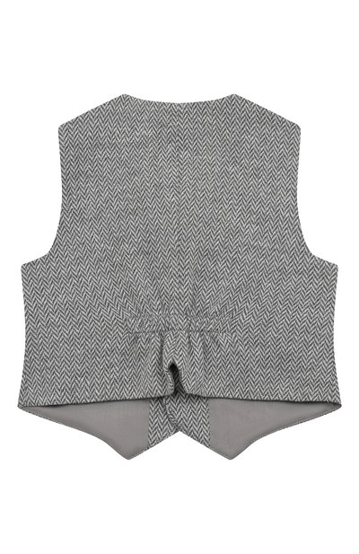 Хлопковый жилет IL GUFO, арт. A22GI033M5031/3M-9M, фото 2