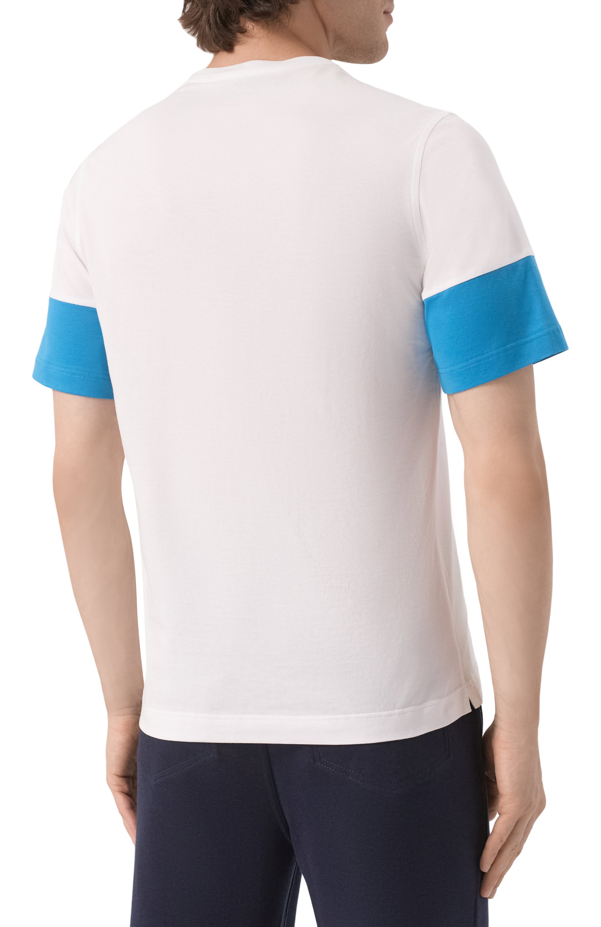 Хлопковая футболка ZILLI, арт. TSR02AM0152VM0N00, фото 4