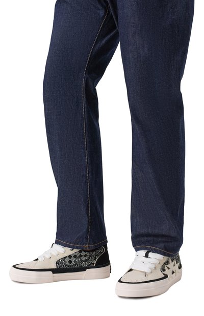 Комбинированные кеды bandana sunset skate AMIRI, арт. AMF0SR1167, фото 3