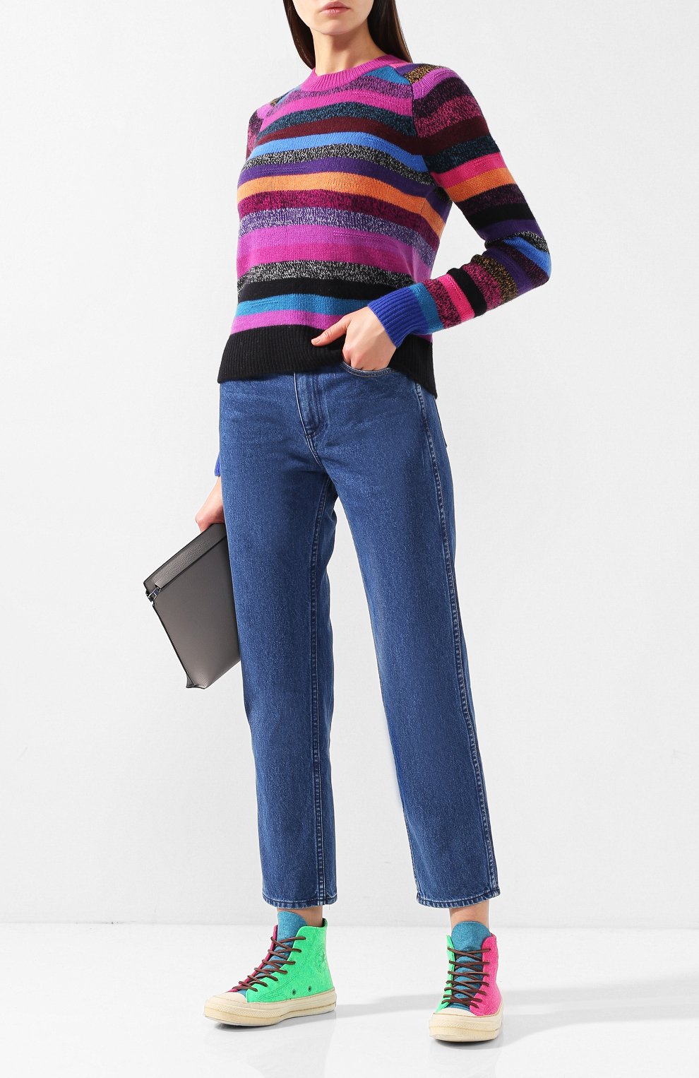 Текстильные кеды chuck taylor 70 felt converse х jw anderson CONVERSE, арт. 162843, фото 3