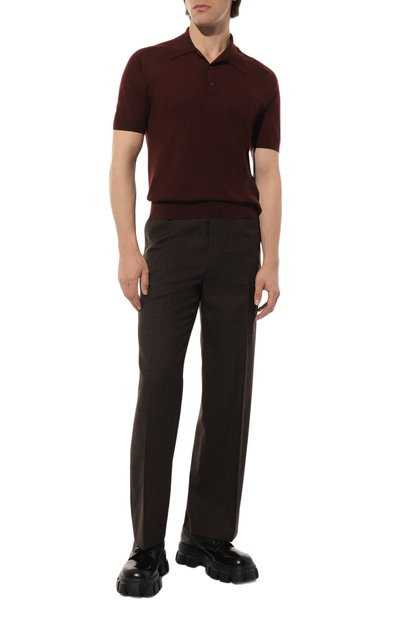 Поло из кашемира и шерсти PRADA, арт. UMB113-1W7T-F0007-202, фото 2